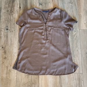 Cute Zippered Grey Shirt